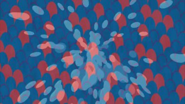 Yaratıcı video düzenleme film arkaplan tasarımı için minimalist organik hareket grafikleri