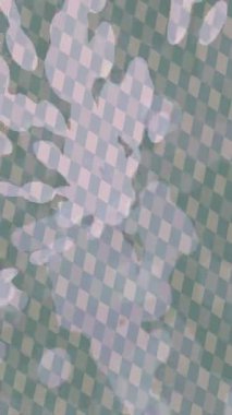 Soyut hareket desenli fütüristik video üretimi için dinamik dijital arkaplan