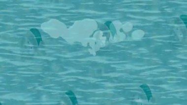 Estetik doku arkaplan tasarımı renkli hareket grafikleri ile moda film giriş profosyoneli