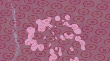 Profesyonel video projeleri sanat tarzı için organik hareketli arkaplan tasarımı