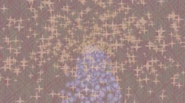 Benzersiz video giriş tasarımı projeleri için detaylı yüzey kalıbı film animasyon stili grafik girişi