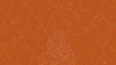 Organik desenli yüzey giriş stili video film sanatı ile soyut arkaplan tasarımı