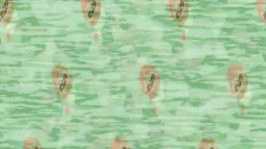 Benzersiz hareket dokusu tasarım sanatı ile profesyonel video düzenleme için modern soyut grafikler