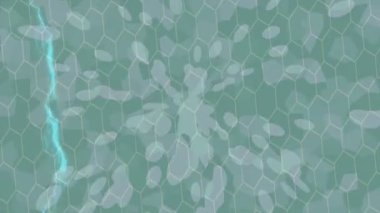 Modern medya üretimi için fütüristik dijital soyut doku sinematik tarz hareketli grafik ögesi