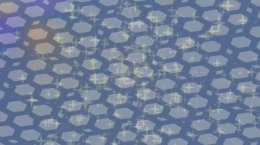 Benzersiz hareket grafikleri tasarım sanatına sahip yaratıcı film üretimi için özet bir arkaplan