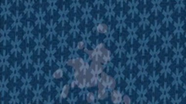 Organik desenli yüzey giriş stili video film sanatı ile soyut arkaplan tasarımı