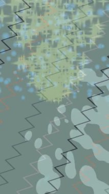 Profesyonel video projeleri sanat tarzı için organik hareketli arkaplan tasarımı