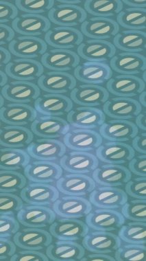 Benzersiz dijital animasyon tarzı grafikleri olan yaratıcı ortam tasarımı için yenilikçi hareket dokusu