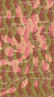 Benzersiz dijital animasyon tarzı grafikleri olan yaratıcı ortam tasarımı için yenilikçi hareket dokusu