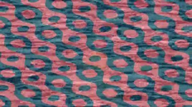 Benzersiz dijital animasyon tarzı grafikleri olan yaratıcı ortam tasarımı için yenilikçi hareket dokusu