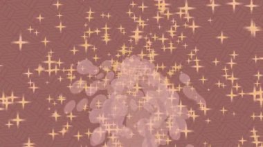 Soyut hareket desenli fütüristik video üretimi için dinamik dijital arkaplan