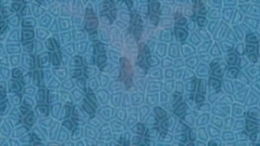 Benzersiz dijital animasyon tarzı grafikleri olan yaratıcı ortam tasarımı için yenilikçi hareket dokusu