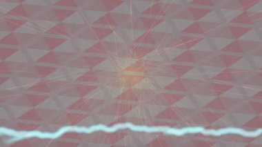 Benzersiz hareket grafikleri tasarım sanatına sahip yaratıcı film üretimi için özet bir arkaplan