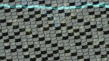 Modern medya üretimi için fütüristik dijital soyut doku sinematik tarz hareketli grafik ögesi