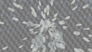 Benzersiz dijital animasyon tarzı grafikleri olan yaratıcı ortam tasarımı için yenilikçi hareket dokusu