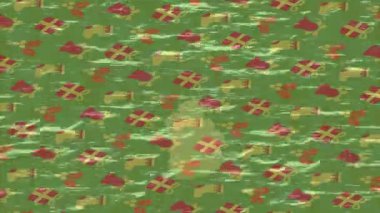 Benzersiz dijital hareket grafiklerine sahip yaratıcı sinematik projeler için yumuşak animasyon yüzeyi