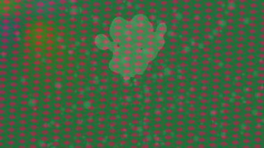 Soyut hareket desenli fütüristik video üretimi için dinamik dijital arkaplan