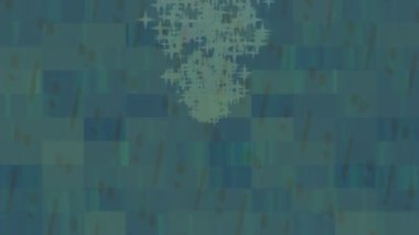 Soyut hareket desenli fütüristik video üretimi için dinamik dijital arkaplan