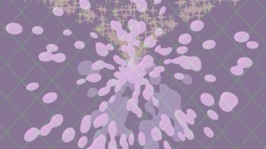 Lüks hareket projeleri için soyut tasarım stili animasyonu olan üst düzey dijital doku