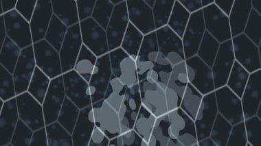 Organik desenli yüzey giriş stili video film sanatı ile soyut arkaplan tasarımı