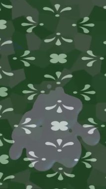 Estetik doku arkaplan tasarımı renkli hareket grafikleri ile moda film giriş profosyoneli