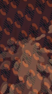 Dijital doku yüzey tasarım biçimi ile modern video animasyonu için gelişmiş hareket grafikleri