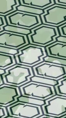 Benzersiz video giriş tasarımı projeleri için detaylı yüzey kalıbı film animasyon stili grafik girişi