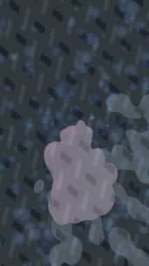 Dijital doku yüzey tasarım biçimi ile modern video animasyonu için gelişmiş hareket grafikleri