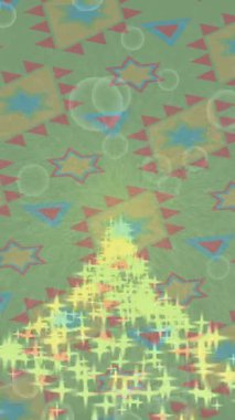 Organik desenli yüzey giriş stili video film sanatı ile soyut arkaplan tasarımı