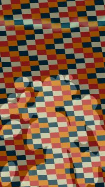 Benzersiz hareket grafikleri tasarım sanatına sahip yaratıcı film üretimi için özet bir arkaplan