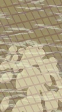 Dijital doku yüzey tasarım biçimi ile modern video animasyonu için gelişmiş hareket grafikleri