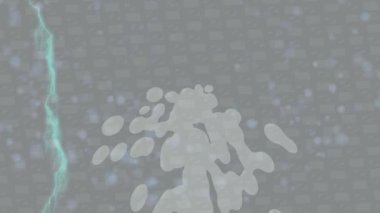 Dijital doku yüzey tasarım biçimi ile modern video animasyonu için gelişmiş hareket grafikleri