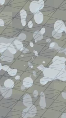 Soyut hareket desenli fütüristik video üretimi için dinamik dijital arkaplan