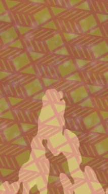 Dijital doku yüzey tasarım biçimi ile modern video animasyonu için gelişmiş hareket grafikleri