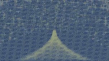 Soyut hareket desenli fütüristik video üretimi için dinamik dijital arkaplan