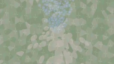 Organik desenli yüzey giriş stili video film sanatı ile soyut arkaplan tasarımı