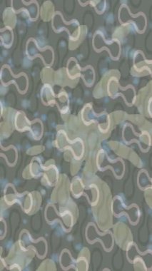 Organik desenli yüzey giriş stili video film sanatı ile soyut arkaplan tasarımı