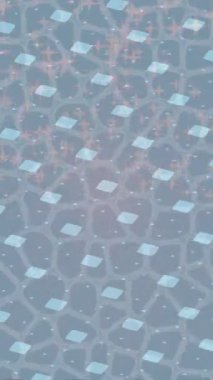 Profesyonel video projeleri sanat tarzı için organik hareketli arkaplan tasarımı