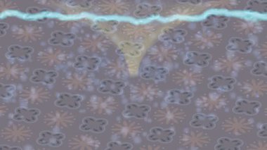 Benzersiz hareket dokusu tasarım sanatı ile profesyonel video düzenleme için modern soyut grafikler