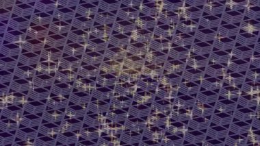 Lüks hareket projeleri için soyut tasarım stili animasyonu olan üst düzey dijital doku