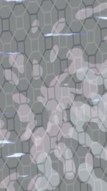 Soyut hareket desenli fütüristik video üretimi için dinamik dijital arkaplan