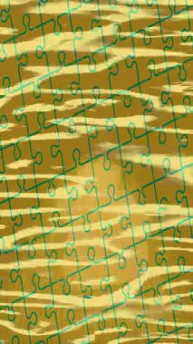 Benzersiz video giriş tasarımı projeleri için detaylı yüzey kalıbı film animasyon stili grafik girişi