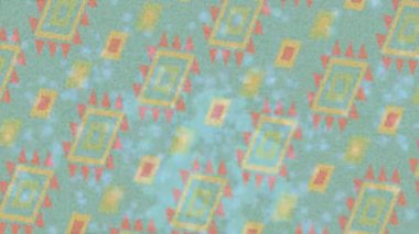 Benzersiz video giriş tasarımı projeleri için detaylı yüzey kalıbı film animasyon stili grafik girişi