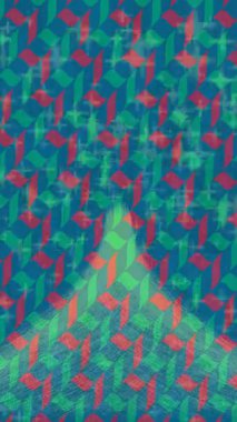 Benzersiz dijital animasyon tarzı grafikleri olan yaratıcı ortam tasarımı için yenilikçi hareket dokusu