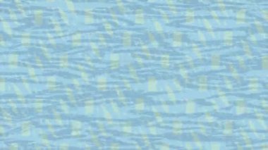 Benzersiz dijital animasyon tarzı grafikleri olan yaratıcı ortam tasarımı için yenilikçi hareket dokusu