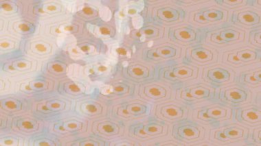 Lüks hareket projeleri için soyut tasarım stili animasyonu olan üst düzey dijital doku