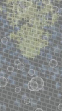 Benzersiz hareket dokusu tasarım sanatı ile profesyonel video düzenleme için modern soyut grafikler