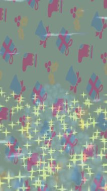 Organik desenli yüzey giriş stili video film sanatı ile soyut arkaplan tasarımı