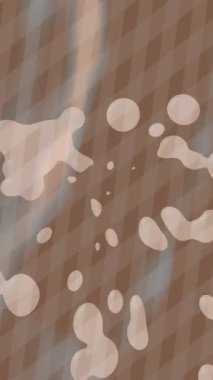 Soyut hareket desenli fütüristik video üretimi için dinamik dijital arkaplan