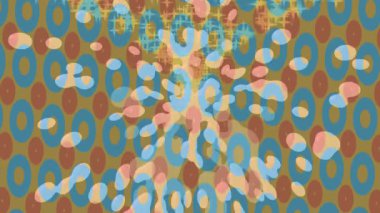 Benzersiz dijital animasyon tarzı grafikleri olan yaratıcı ortam tasarımı için yenilikçi hareket dokusu